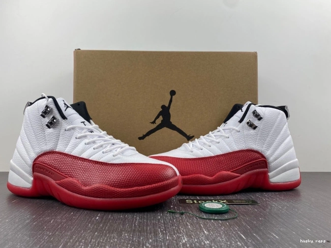 Rep Husky 130690-110 Cherry Retro Air Jordan 12 0702